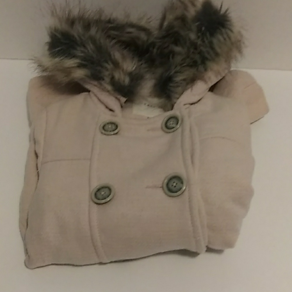 Child's Coat Size 2/3 Copper Key Hooded